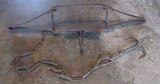 Antique Bear Trap with Chain & Hook - 3 of 11