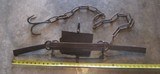 Antique Bear Trap with Chain & Hook - 2 of 11