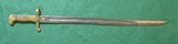Civil War Model 1855 Saber Sword Bayonet for M1841 Mississippi Rifle