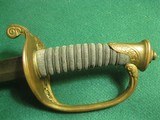 CIVIL WAR ERA INFANTRY OFFICERS SWORD FRENCH IMPORT FOR CONFEDERACY - 6 of 14
