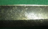 AMERICAN EAGLE HEAD INFANTRY OFFICER’S SWORD 1820s - 12 of 14