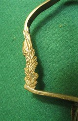 AMERICAN EAGLE HEAD INFANTRY OFFICER’S SWORD 1820s - 8 of 14