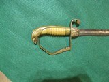 AMERICAN EAGLE HEAD INFANTRY OFFICER’S SWORD 1820s - 4 of 14