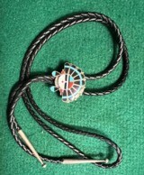 3 PCS ZUNI NAVAJO NATIVE AMERICAN SIGNED TURQUISE JEWELRY - 3 of 5