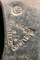 WESTERN STERLING SILVER & GOLD BELT BUCKLE - 6 of 8