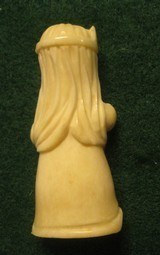 Vintage Inuit Eskimo Carved Wizard King from Greenland - 2 of 5