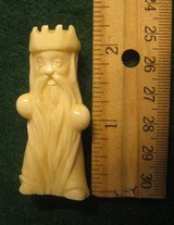 Vintage Inuit Eskimo Carved Wizard King from Greenland - 3 of 5