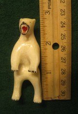 Vintage Inuit Eskimo Carved Standing Polar Bear from Alaska - 6 of 8