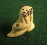 Vintage Small Alaskan Inuit Eskimo Carved Walrus - 2 of 7