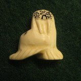 Vintage Small Alaskan Inuit Eskimo Carved Walrus