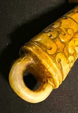 Antique Jade Chinese Dagger - 6 of 7