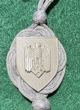 Original Early Nazi WW2 German Army (Heer) Marksman Lanyard & Award 1935 - 1 of 13