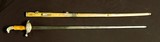 Early U.S. 1840’s Eagle Head Sword & Scabbard - 2 of 10