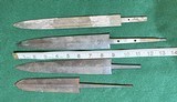 Four WWII German Dagger Blades - 4 of 6