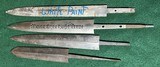 Four WWII German Dagger Blades - 2 of 6