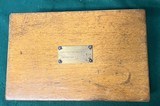 Antique Colt English Oak Box for 1860 Army 44 cal Pistol - 2 of 14
