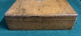Antique Colt English Oak Box for 1860 Army 44 cal Pistol - 11 of 14