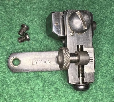 Lyman 57SA Savage 99 Rear Sight Peep Box/paper 1-1/8 Hole Spacing - Image 7 of 11