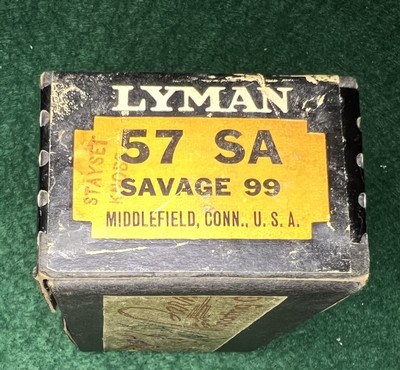 Lyman 57SA Savage 99 Rear Sight Peep Box/paper 1-1/8 Hole Spacing - Image 2 of 11