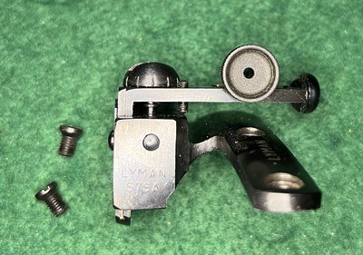 Lyman 57SA Savage 99 Rear Sight Peep Box/paper 1-1/8 Hole Spacing - Image 5 of 11