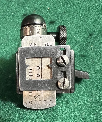 Vintage Redfield 70LH Savage 1899 Rear Receiver/Tang Sight - Image 5 of 7