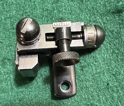 Vintage Redfield 70LH Savage 1899 Rear Receiver/Tang Sight - Image 1 of 7