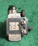 Vintage Redfield 70LH Savage 1899 Rear Receiver/Tang Sight - Image 5 of 7