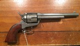 Colt SAA six shooter 44-40 1883 etched panel - 2 of 16