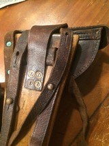 Luger Mauser 1936 Persian artillery holster rig - 9 of 15