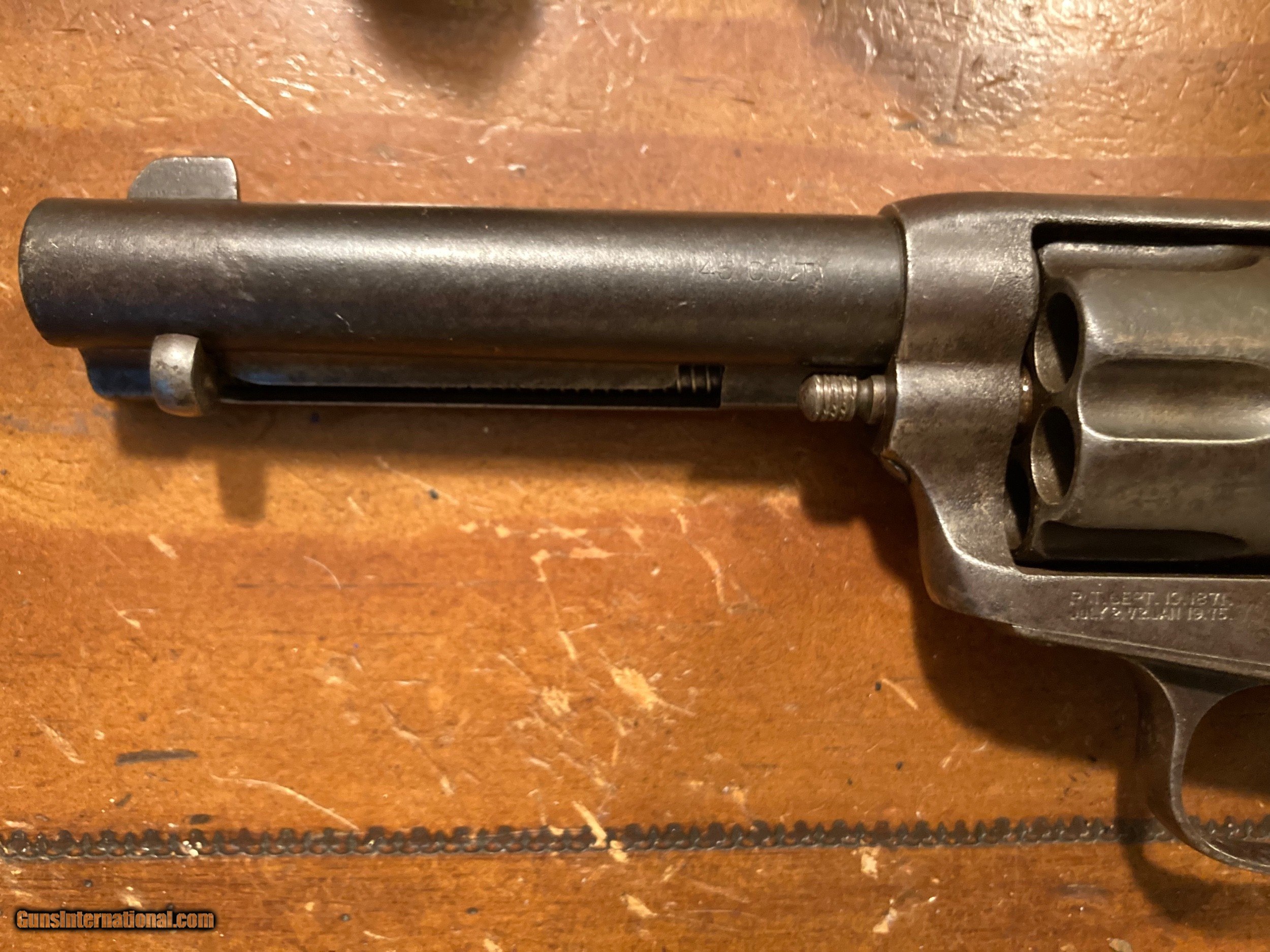 トイガン COLT SINGLE ACTION CIVIRIAN 4 3/4 Original U.S. Colt Frontier Six Shooter .44-40 Revolver made