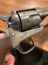 Colt SAA single action 44-40 scarce early 5 1/2 etched panel barrel 1882 with Colt letter - 11 of 11
