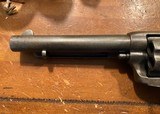 Colt SAA single action 44-40 scarce early 5 1/2 etched panel barrel 1882 with Colt letter - 7 of 11