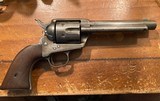 Colt SAA single action 44-40 scarce early 5 1/2 etched panel barrel 1882 with Colt letter - 6 of 11