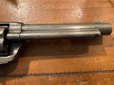 Colt SAA single action 44-40 scarce early 5 1/2 etched panel barrel 1882 with Colt letter - 5 of 11