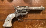 Colt single action SAA 4 3/4 six shooter 44-40 1883 engraved - 5 of 14