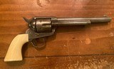 Colt SAA Single action Frontier Six Shooter etched panel 1880 ivory - 1 of 15