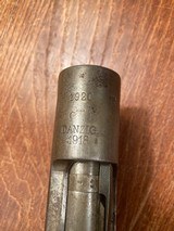 German Danzig 1918 Gewehr 98 M98 bolt and parts - 12 of 15