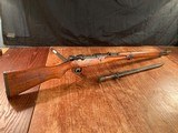 WWII Arisaka matching bring back with bayonet - 1 of 15