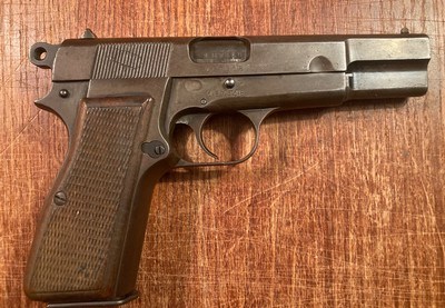 WWII Nazi marked Hi Power Browning 1922 - Image 1 of 15