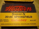 Western Super-X 30-06 Springfield Cartridge Boxes - 2 of 6