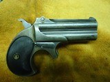 Remington Derringer
Double Barrel 41 rim fire w/box of ammo - 2 of 9