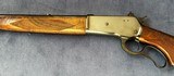 Winchester Model 71 .348 Ackley custom - amazing wood - 4 of 14