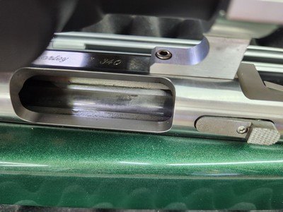 Farley 6PPC Bench Rifle with Scoville Carbon Fiber Stock - Image 5 of 9