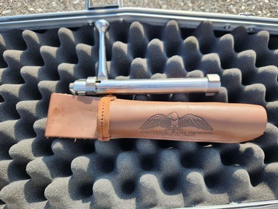 Farley 6PPC Bench Rifle with Scoville Carbon Fiber Stock - Image 3 of 9