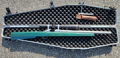 Farley 6PPC Bench Rifle with Scoville Carbon Fiber Stock - Image 2 of 9