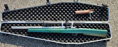 Farley 6PPC Bench Rifle with Scoville Carbon Fiber Stock - Image 1 of 9