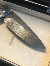 William Henry Spearpoint "Bighorn II" Folding Damascus Steel Knife - 8 of 17