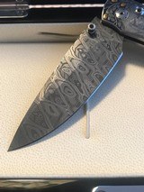 William Henry Spearpoint "Bighorn II" Folding Damascus Steel Knife - 4 of 17