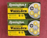 2 boxes 100 rounds Remington Wheel Gun 146GR - 1 of 2