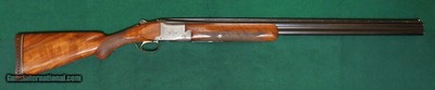 BELGIUM BROWNING SUPERPOSED GRADE II / PIGEON GRADE TRAP, 12 GA.